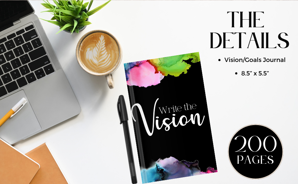 “Write the Vision” - Habakkuk 2:2 Goal Journal