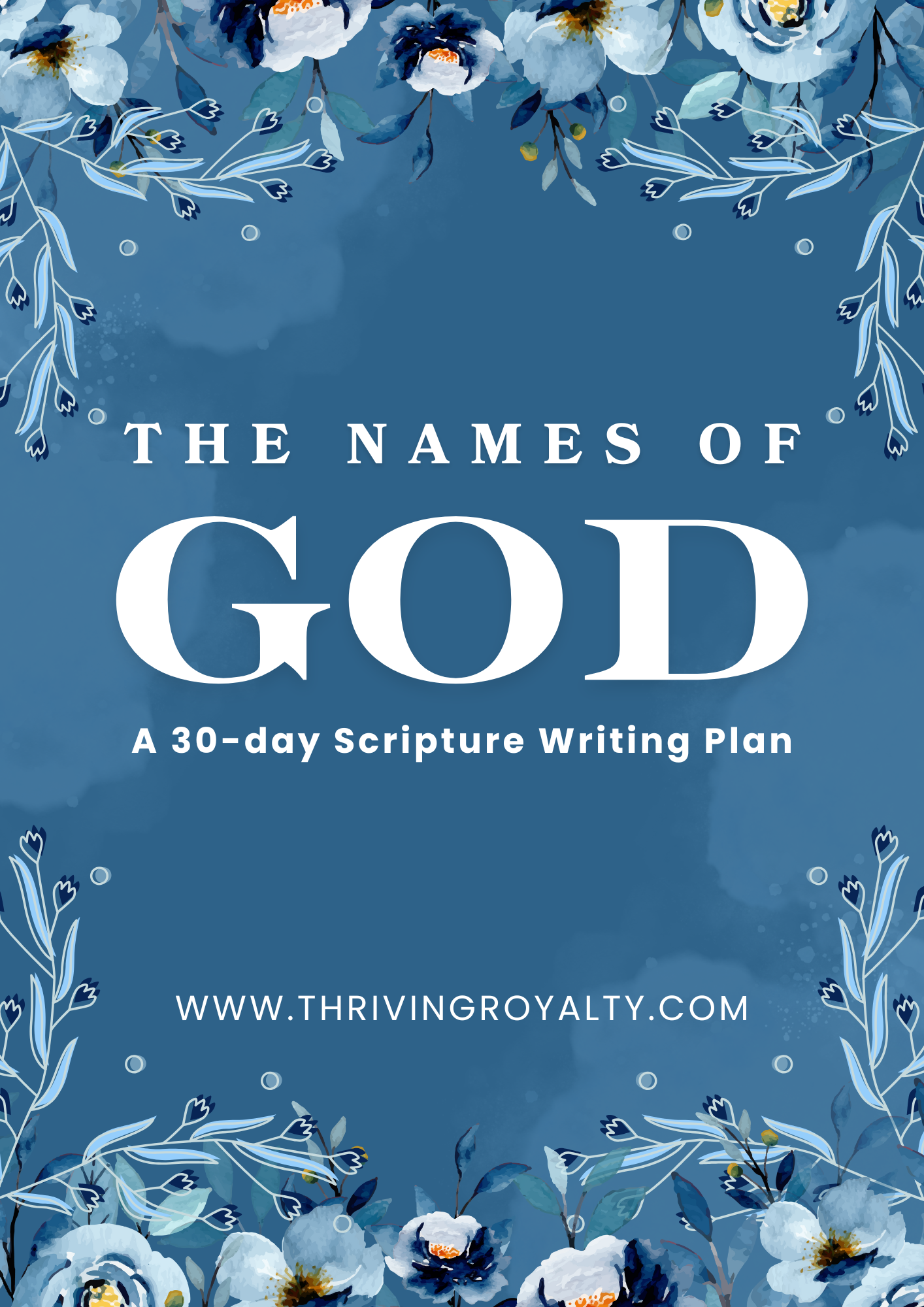 "The Names Of God" Scripture Writing Plan