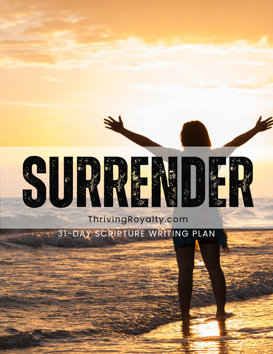 "Surrender" Scripture Writing Plan