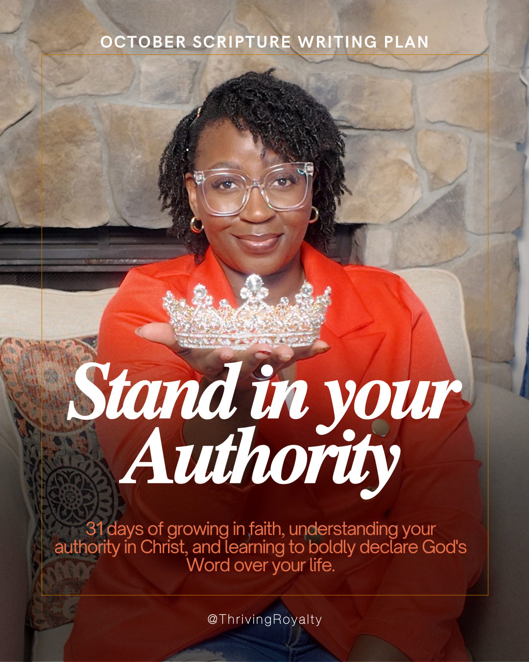 October 2026 Scripture Writing Plan: Stand in Your Authority